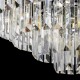 Crystal & Acrylic - Revero - Crystal & Painted Chrome 16 Light Chandelier Maytoni-MOD085PL-16CH - Revero - Crystal & Painted Chrome 16 Light Chandelier
