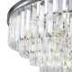 Crystal & Acrylic - Revero - Crystal & Painted Chrome 16 Light Chandelier Maytoni-MOD085PL-16CH - Revero - Crystal & Painted Chrome 16 Light Chandelier