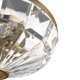 Maytoni-MOD094CL-04G - Facet - Crystal & Gold 4 Light Ceiling Lamp