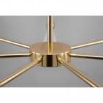 Vesper - Black & Gold 14 Light Centre Fitting