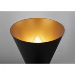 Vesper - Black & Gold 2 Light Wall Lamp Vesper - Black & Gold 2 Light Wall Lamp
