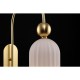 Maytoni-MOD302WL-01W - Antic - Frosted Ribbed Glass & Gold Wall Lamp