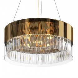 Wonderland - Crystal & Glass with Gold 6 Light Pendant Wonderland - Crystal & Glass with Gold 6 Light Pendant