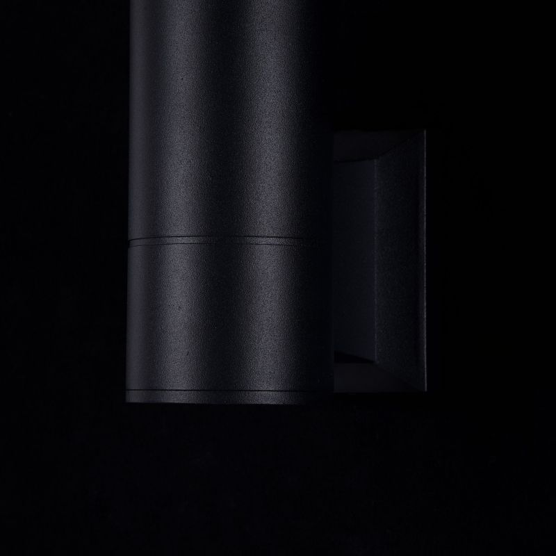 Maytoni-O574WL-01B - Bowery - Outdoor Black Single Wall Lamp