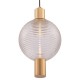 Ceiling Lights - Rueca - Decorative Glass & Matt Gold Single Pendant Maytoni-P060PL-01BS - Rueca - Decorative Glass & Matt Gold Single Pendant