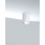 Atom - Adjustable Surface-Mounted White Spotlight Ø 8.5 cm Atom - Adjustable Surface-Mounted White Spotlight Ø 8.5 cm