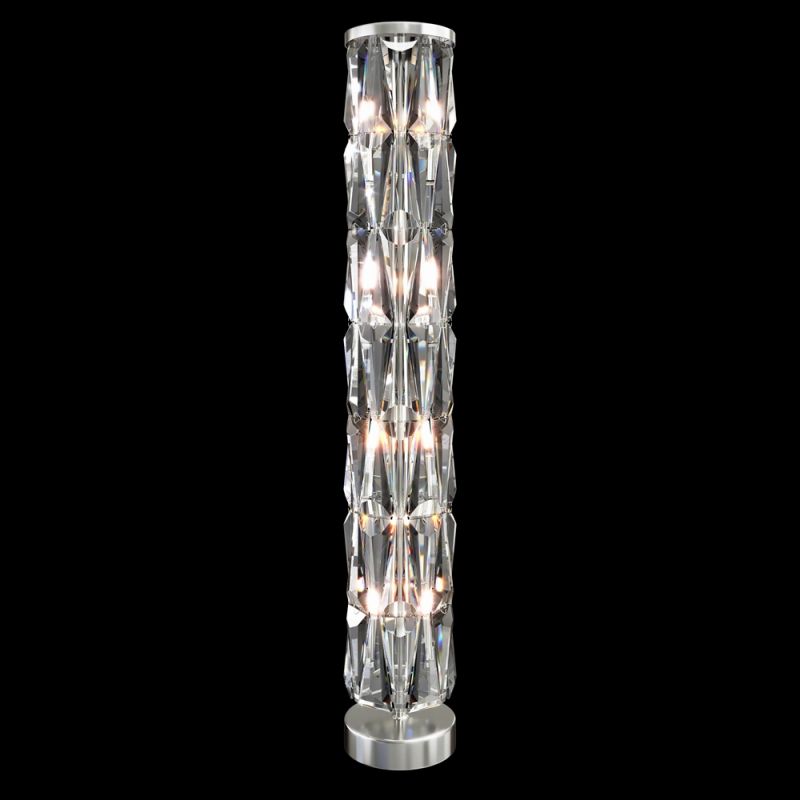 Maytoni-MOD043FL-08CH - Puntes - Chrome 8 Light Floor Lamp with Crystal
