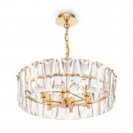 Puntes - Gold 6 Light Pendant with Crystal Puntes - Gold 6 Light Pendant with Crystal