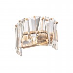 Puntes - Gold Wall Lamp with Crystal Puntes - Gold Wall Lamp with Crystal