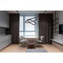 Rim - Black 2 Light CCT Pendant