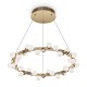Ceiling Lights - Tessara - LED Frosted White Shades & Gold Centre Fitting Maytoni-MOD081PL-L50G3K - Tessara - LED Frosted White Shades & Gold Centre Fitting