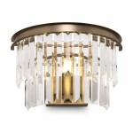 Revero - Painted Brass Wall Lamp with Crystal