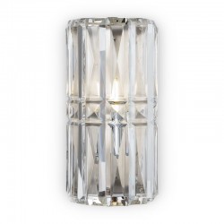 Facet - Chrome Wall Lamp with Crystal Facet - Chrome Wall Lamp with Crystal