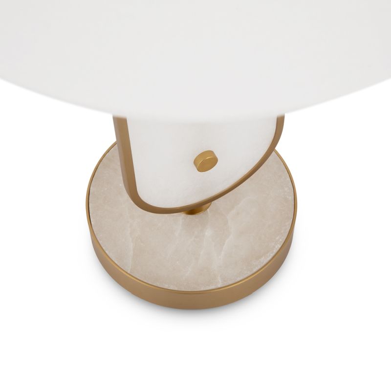 Maytoni-MOD099TL-01G - Marmo - Gold Table Lamp with Natural Stone
