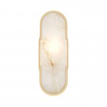 Marmo - Gold Wall Lamp with Natural Stone Marmo - Gold Wall Lamp with Natural Stone