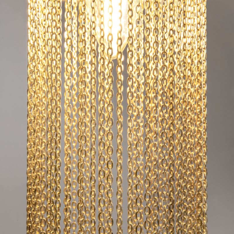 Maytoni-MOD151PL-05G - Impressive - Gold 5 Light Pendant with White Shades
