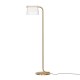 - Cabaret - Satin Brass LED Floor Lamp with Transparent Glass Maytoni-MOD170FL-L8BS3K - Cabaret - Satin Brass LED Floor Lamp with Transparent Glass