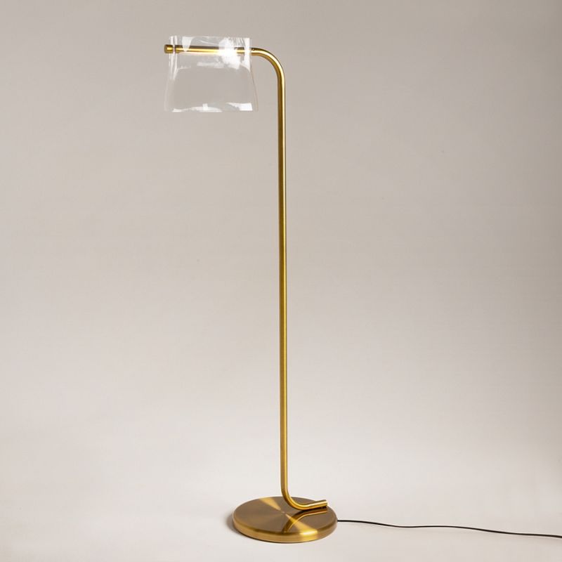 - Cabaret - Satin Brass LED Floor Lamp with Transparent Glass Maytoni-MOD170FL-L8BS3K - Cabaret - Satin Brass LED Floor Lamp with Transparent Glass