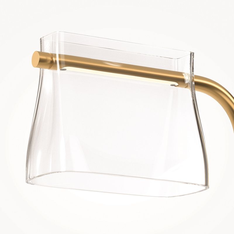 - Cabaret - Satin Brass LED Table Lamp with Transparent Glass Maytoni-MOD170TL-L8BS3K - Cabaret - Satin Brass LED Table Lamp with Transparent Glass