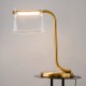 - Cabaret - Satin Brass LED Table Lamp with Transparent Glass Maytoni-MOD170TL-L8BS3K - Cabaret - Satin Brass LED Table Lamp with Transparent Glass