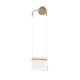- Cabaret - Satin Brass LED Wall Lamp with Transparent Glass Maytoni-MOD170WL-L8BS3K1 - Cabaret - Satin Brass LED Wall Lamp with Transparent Glass