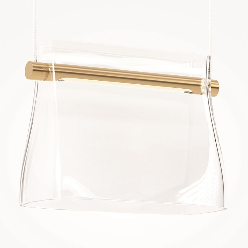 - Cabaret - Satin Brass LED Wall Lamp with Transparent Glass Maytoni-MOD170WL-L8BS3K1 - Cabaret - Satin Brass LED Wall Lamp with Transparent Glass