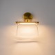 - Cabaret - Satin Brass LED Wall Lamp with Transparent Glass Maytoni-MOD170WL-L8BS3K2 - Cabaret - Satin Brass LED Wall Lamp with Transparent Glass