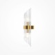 Maytoni-MOD174WL-02G - Frame - Gold 2 Light Wall Lamp with Clear Rods