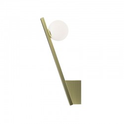 Kazimir - Gold Wall Lamp with White Glass Kazimir - Gold Wall Lamp with White Glass