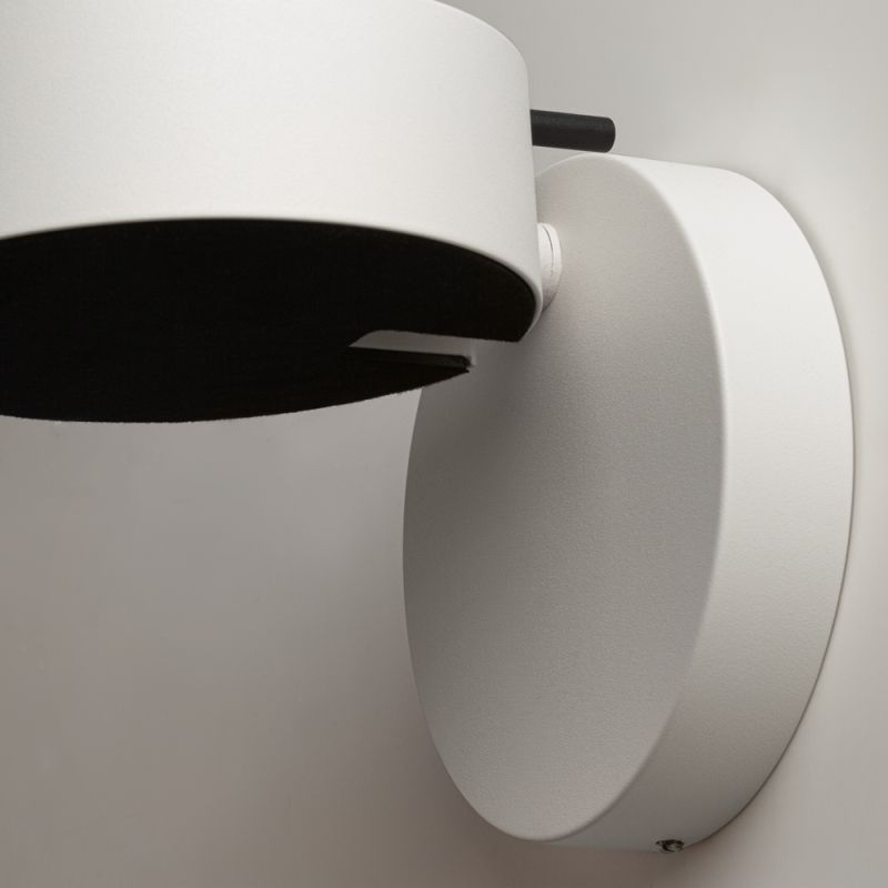Maytoni-MOD180WL-L4W3K - Nuance - White LED Wall Lamp with Black Details