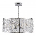 Gelid - Chrome 4 Light Pendant with Crystal Gelid - Chrome 4 Light Pendant with Crystal
