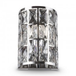 Gelid - Chrome Wall Lamp with Crystal Gelid - Chrome Wall Lamp with Crystal