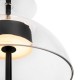 - Bangkok - Black LED Pendant with Transparent Glass ∅ 25 cm Maytoni-MOD185PL-L6B3K2 - Bangkok - Black LED Pendant with Transparent Glass ∅ 25 cm