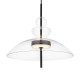 - Bangkok - Black LED Pendant with Transparent Glass ∅ 40 cm Maytoni-MOD185PL-L6B3K3 - Bangkok - Black LED Pendant with Transparent Glass ∅ 40 cm
