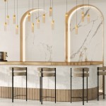 Imaginary - Gold LED Pendant with Gold Chains Imaginary - Gold LED Pendant with Gold Chains