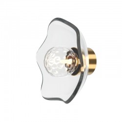 Miracle - Brass Wall Lamp with Glass Shade Miracle - Brass Wall Lamp with Glass Shade