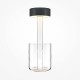 Maytoni-MOD229TL-L3B3K1 - AI Collaboration - Rechargeable Black Table Lamp with Glass Vase