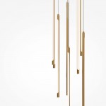 Light stick - LED Brass 9 Light Cluster Fitting Light stick - LED Brass 9 Light Cluster Fitting