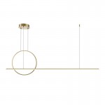 Halo - CCT Brass LED Linear Profile 2100 Lm Halo - CCT Brass LED Linear Profile 2100 Lm