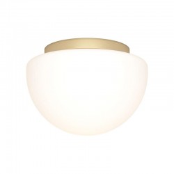 Glassy - Gold Ceiling Lamp with White Glass Glassy - Gold Ceiling Lamp with White Glass