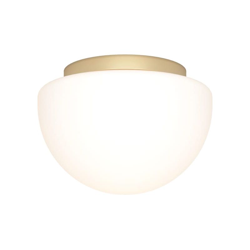 Maytoni-MOD270CL-01G - Glassy - Gold Ceiling Lamp with White Glass