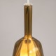 Maytoni-MOD271PL-01B7 - Duality - Black Pendant with Mirrored Gold Glass Ø 16 cm