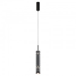 Ordo - Black LED Pendant with Smoked Glass Ordo - Black LED Pendant with Smoked Glass