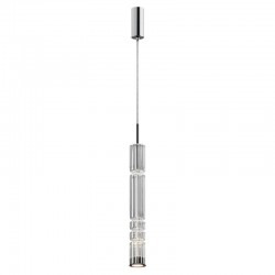 Ordo - Chrome LED Pendant with Transparent Glass Ordo - Chrome LED Pendant with Transparent Glass