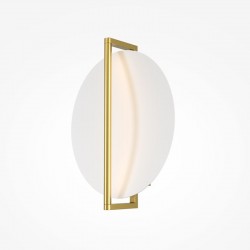 Mira - Brass LED Wall Lamp with White Diffuser Mira - Brass LED Wall Lamp with White Diffuser