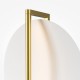Maytoni-MOD279WL-L14G3K - Mira - Brass LED Wall Lamp with White Diffuser