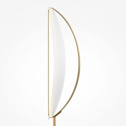 Breeze - Brass LED Floor Lamp with Decorative Elements Breeze - Brass LED Floor Lamp with Decorative Elements