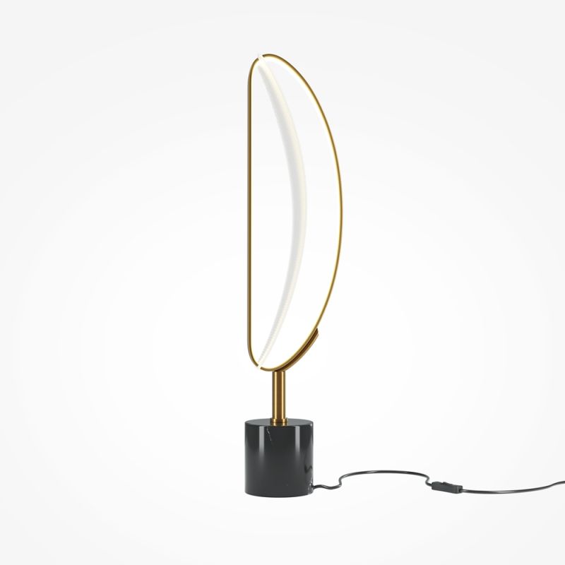 Maytoni-MOD281TL-L15BS3K - Breeze - Brass LED Table Lamp with Decorative Elements