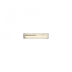 Albatre - Satin Brass LED Wall Lamp with Alabaster Glass 40 cm Albatre - Satin Brass LED Wall Lamp with Alabaster Glass 40 cm