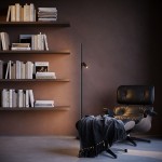 Thin - Black LED Floor Lamp